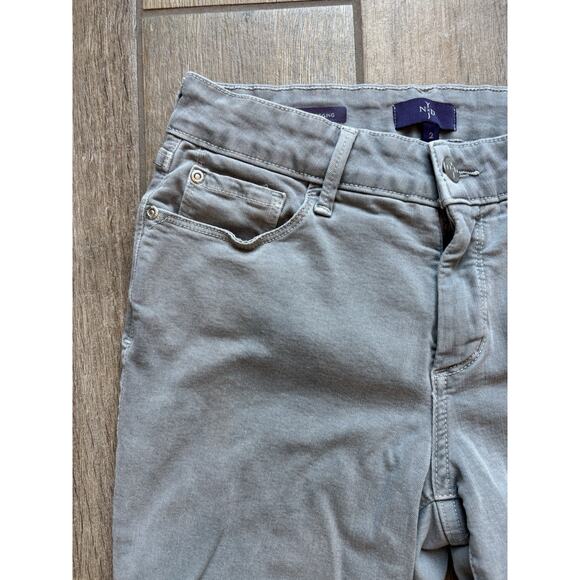 NYDJ Jeans Womens 2 Gray Ami Skinny Legging LiftxTuck Denim - Picture 3 of 15